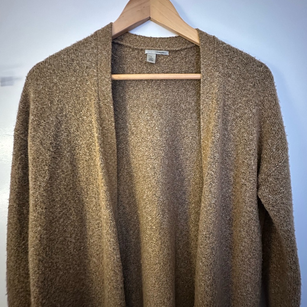 Halogen Open-Front Long Cardigan